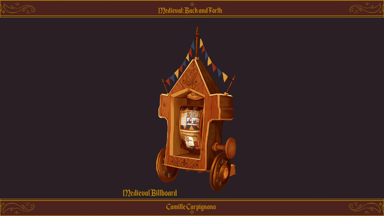 Medieval Billboard Concept